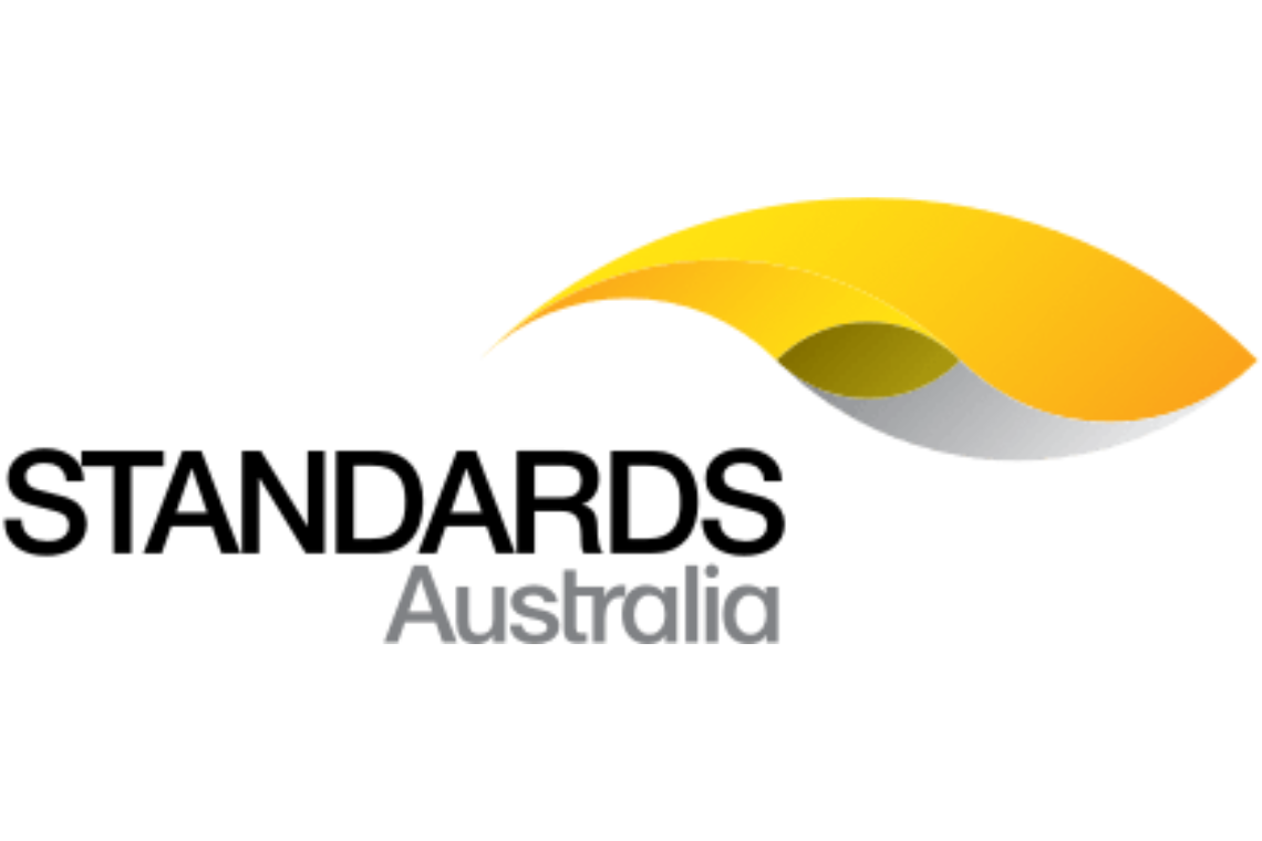 Logo of the organisation called Standards Australia